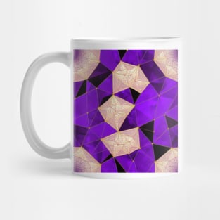 Sacred Geometry Amethyst Pattern Mug
